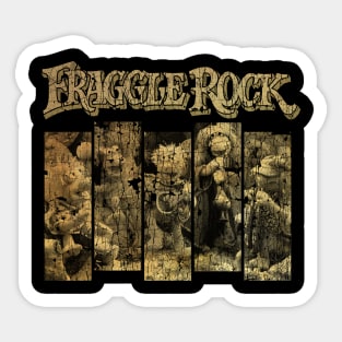 Vitage Texture Fraglerock Squad Sticker